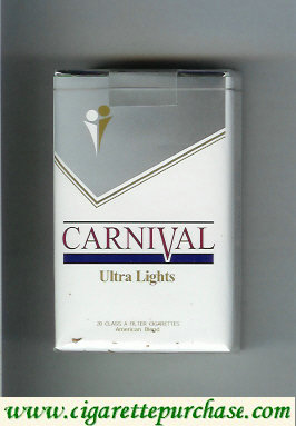 Carnival Ultra Lights cigarettes